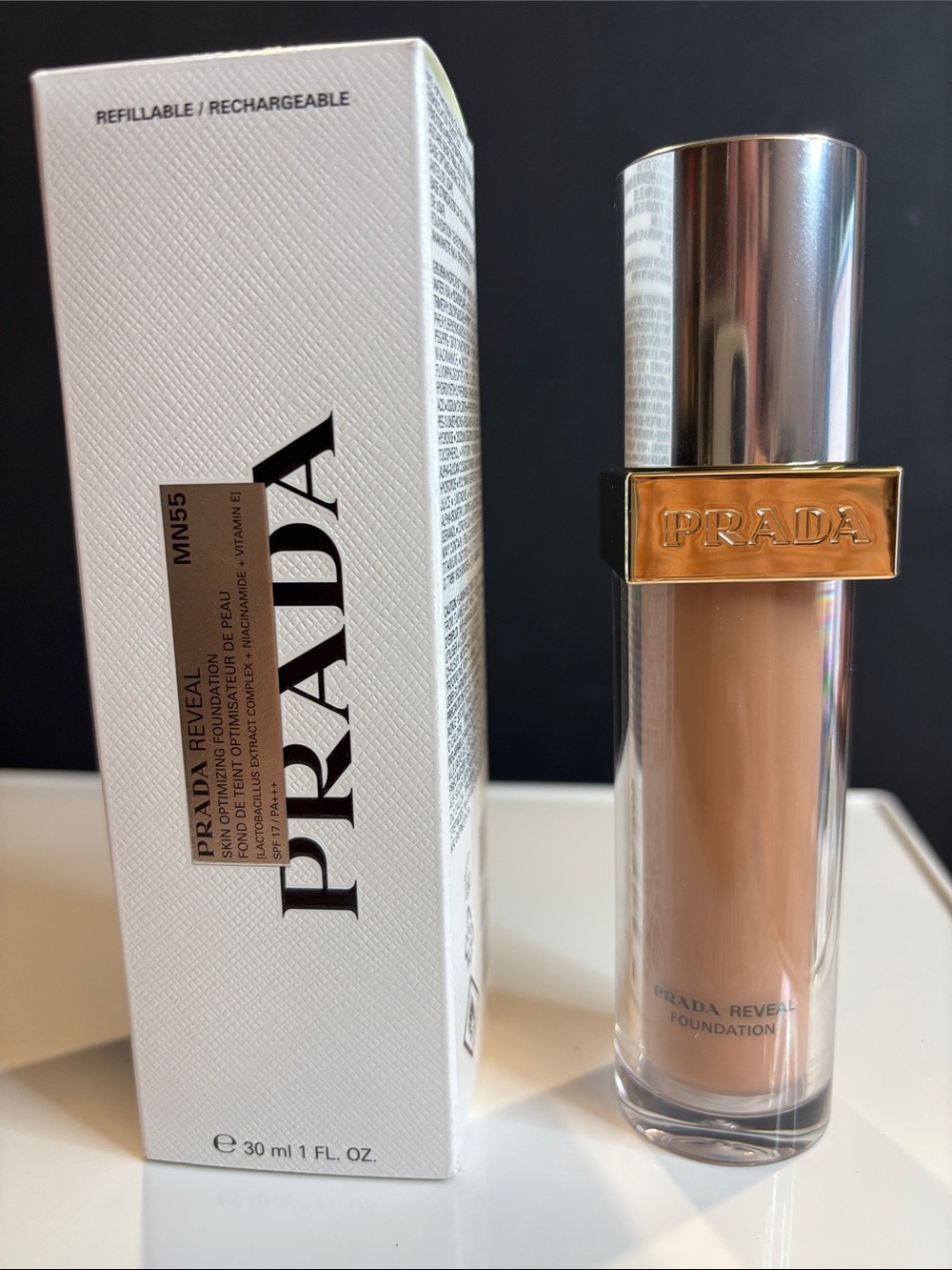 Prada Reveal Liquid Foundation –MN55